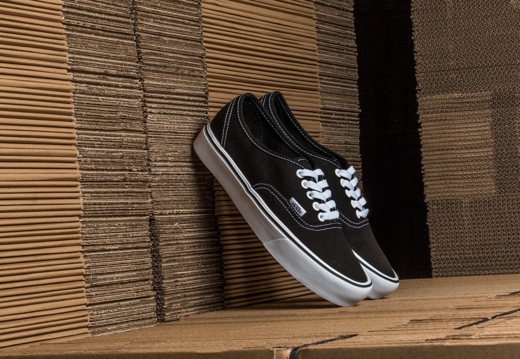 Vans Authentic Lite (Canvas) Black/ White