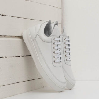 Filling Pieces Low Top Ripple Lane Nappa All White