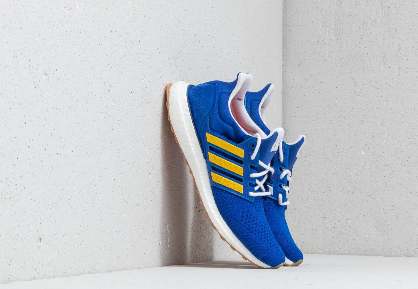 adidas Consortium x Engineered Garments Ultra Boost Blue/ Red/ Wonder Glow