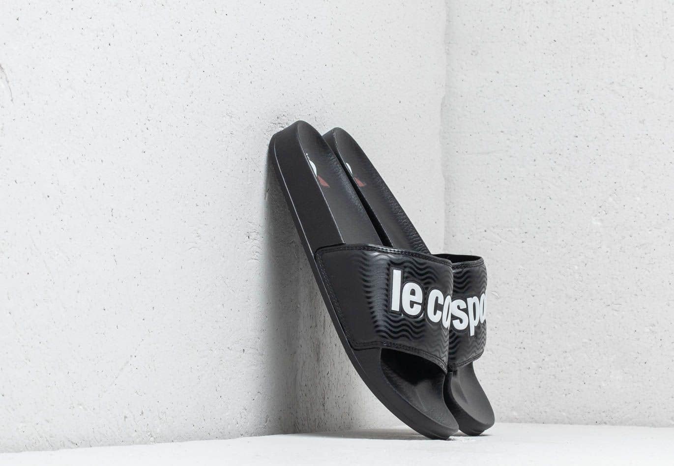 Le Coq Sportif Slide Sport Black