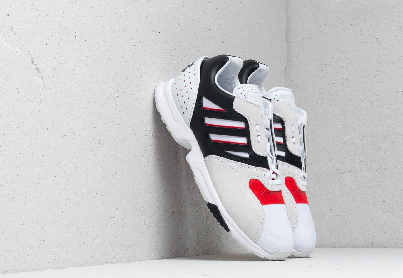 Y-3 ZX Run Ftw White/ Black/ Red