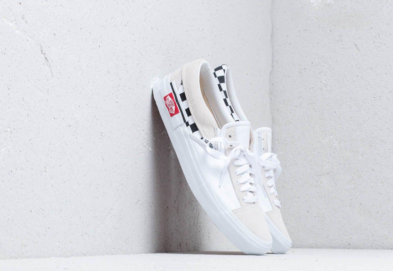 Vans Vault Slip-On CAP (Checkerboardard) Truwht/ Blk