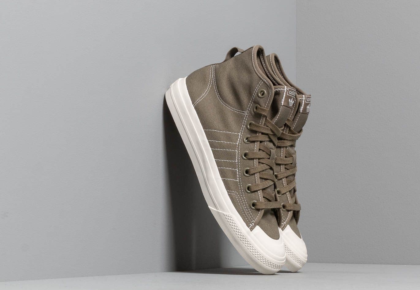 adidas Nizza Hi Rf Rawkha/ Off White/ Off White