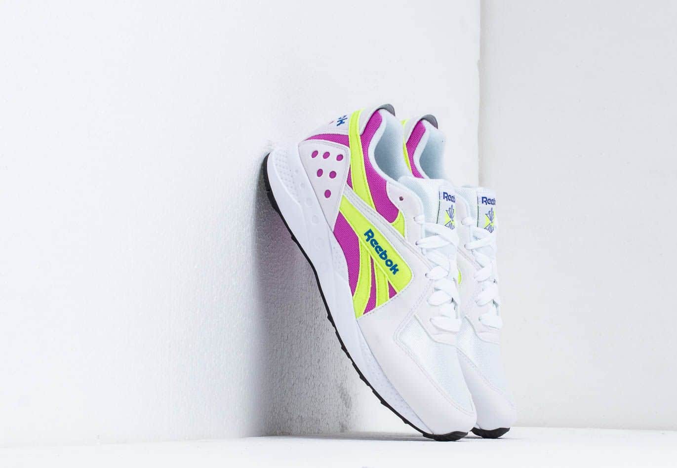 Reebok Pyro White/ Violet/ Neon/ Cobalt