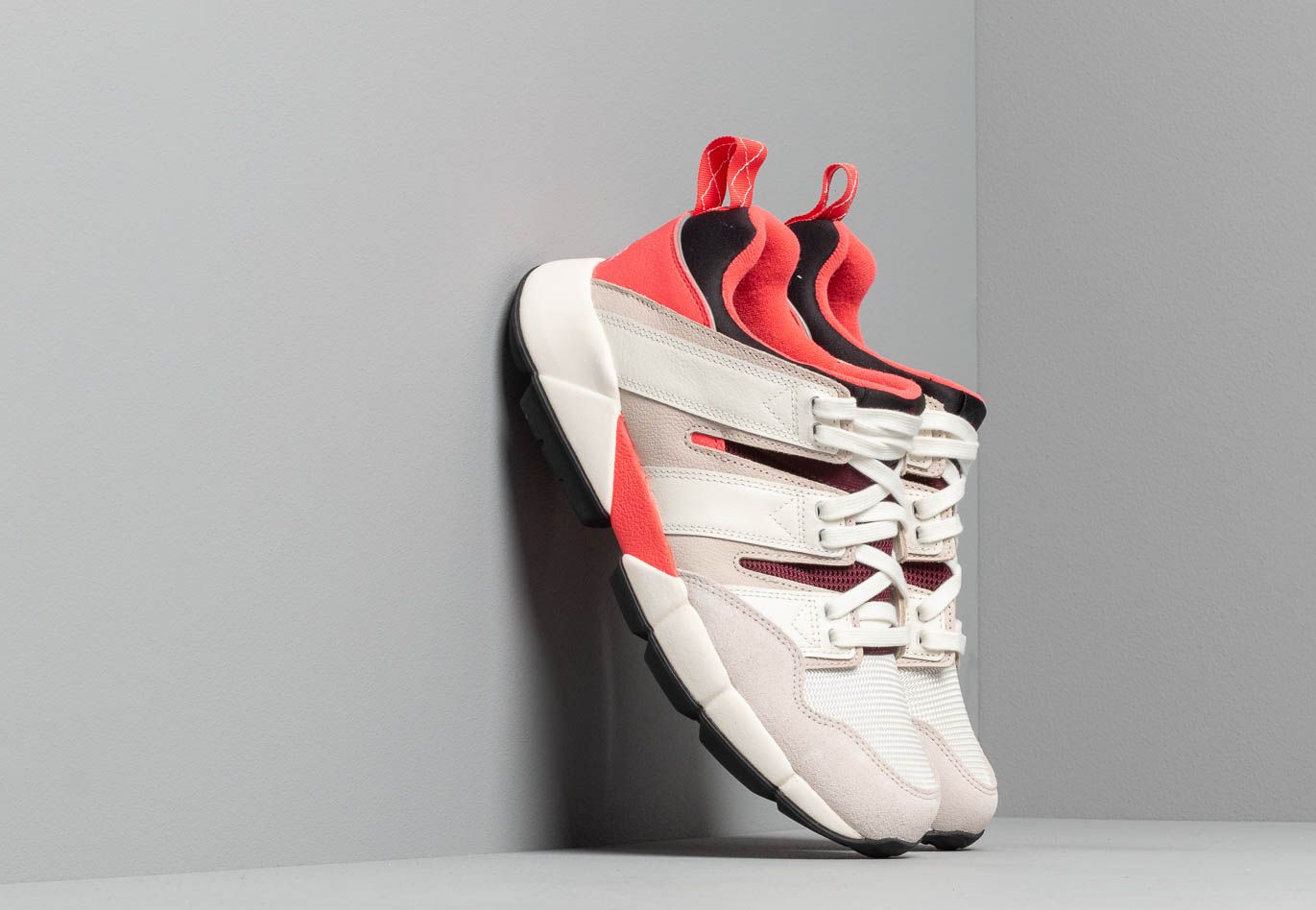 adidas EQT Cushion 2 Shock Red/ Off White/ Clear Brown