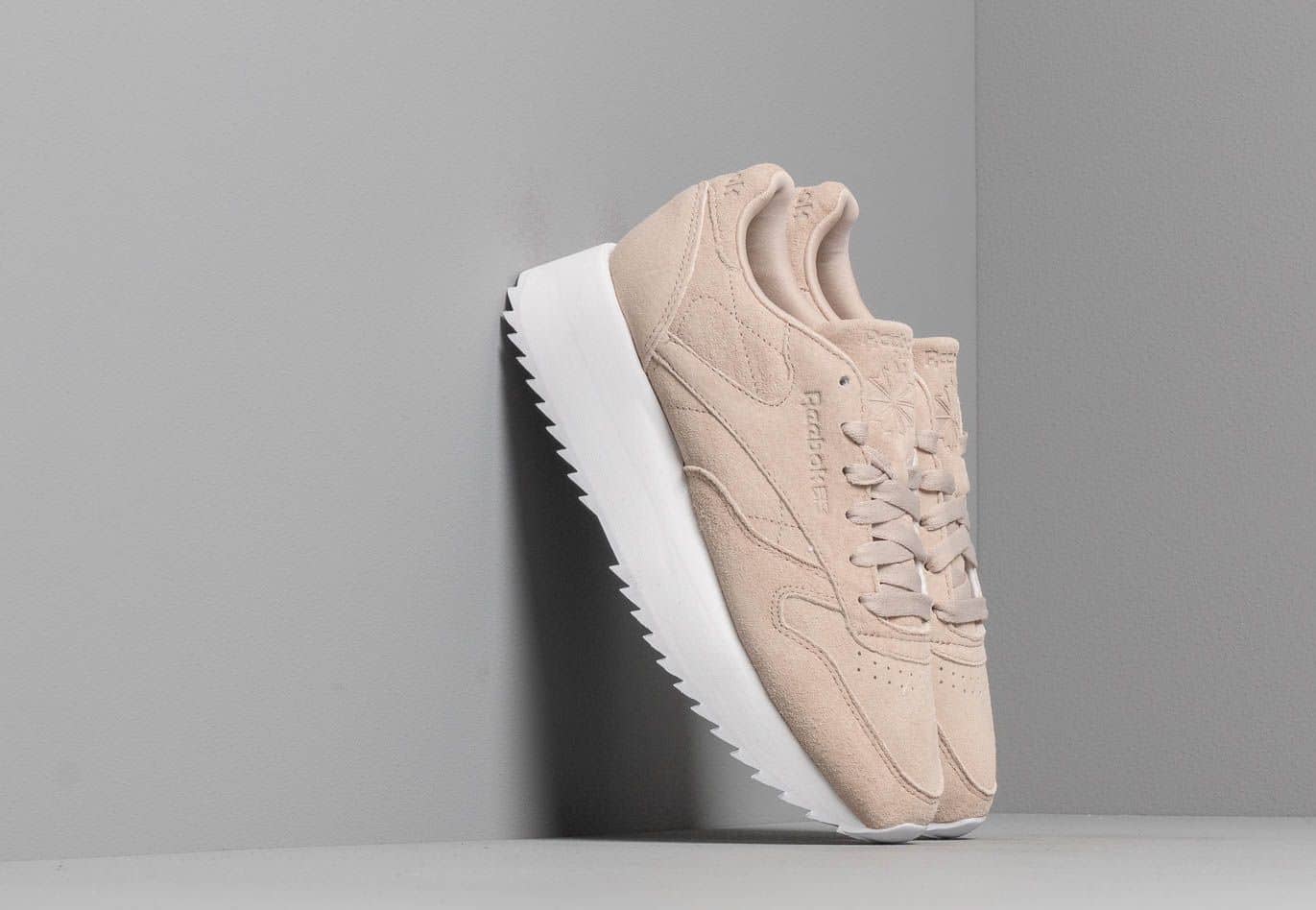 Reebok Classic Leather Double Light Sand/ White