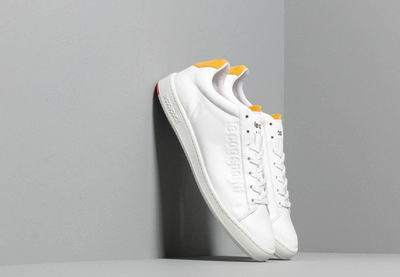 le coq sportif Blazon Optical White/ Yellow