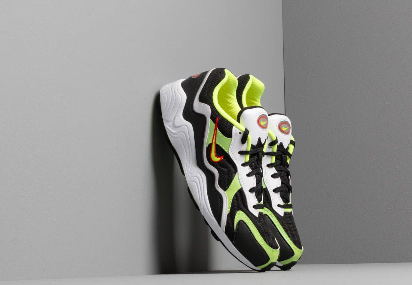 Nike Air Zoom Alpha Black/ Volt-Habanero Red-White