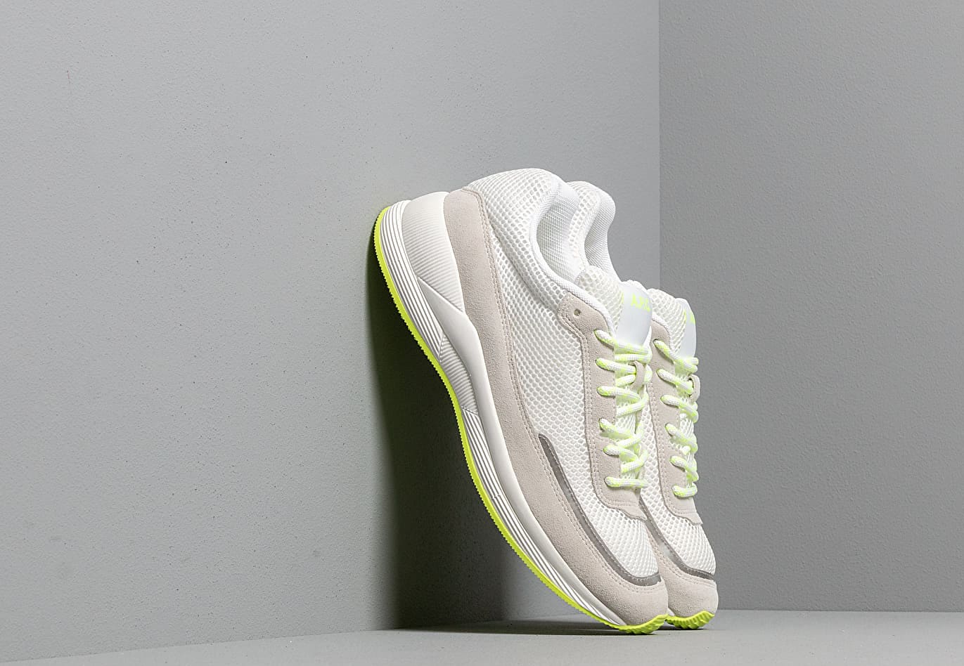 A.P.C. Running Homme Jaune Fluo