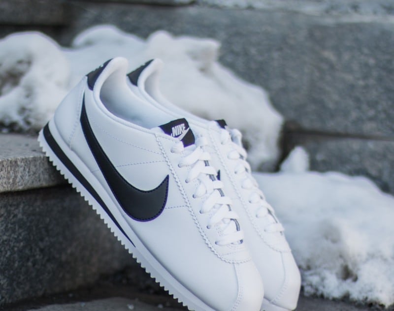 Nike Wmns Classic Cortez Leather White/ Black-White