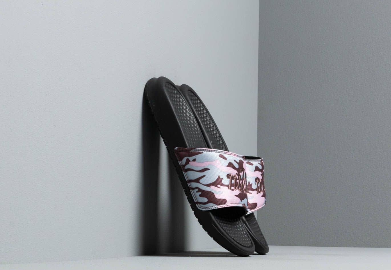 Nike Wmns Benassi Jdi Txt Se Plum Chalk/ Plum Eclipse-Obsidian Mist