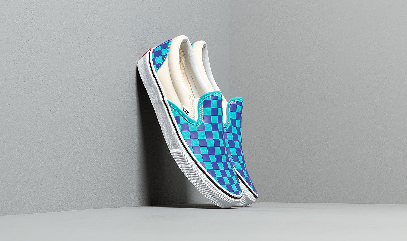Vans Classic Slip-On (Thermochrome Checker) Purple Checkerboard