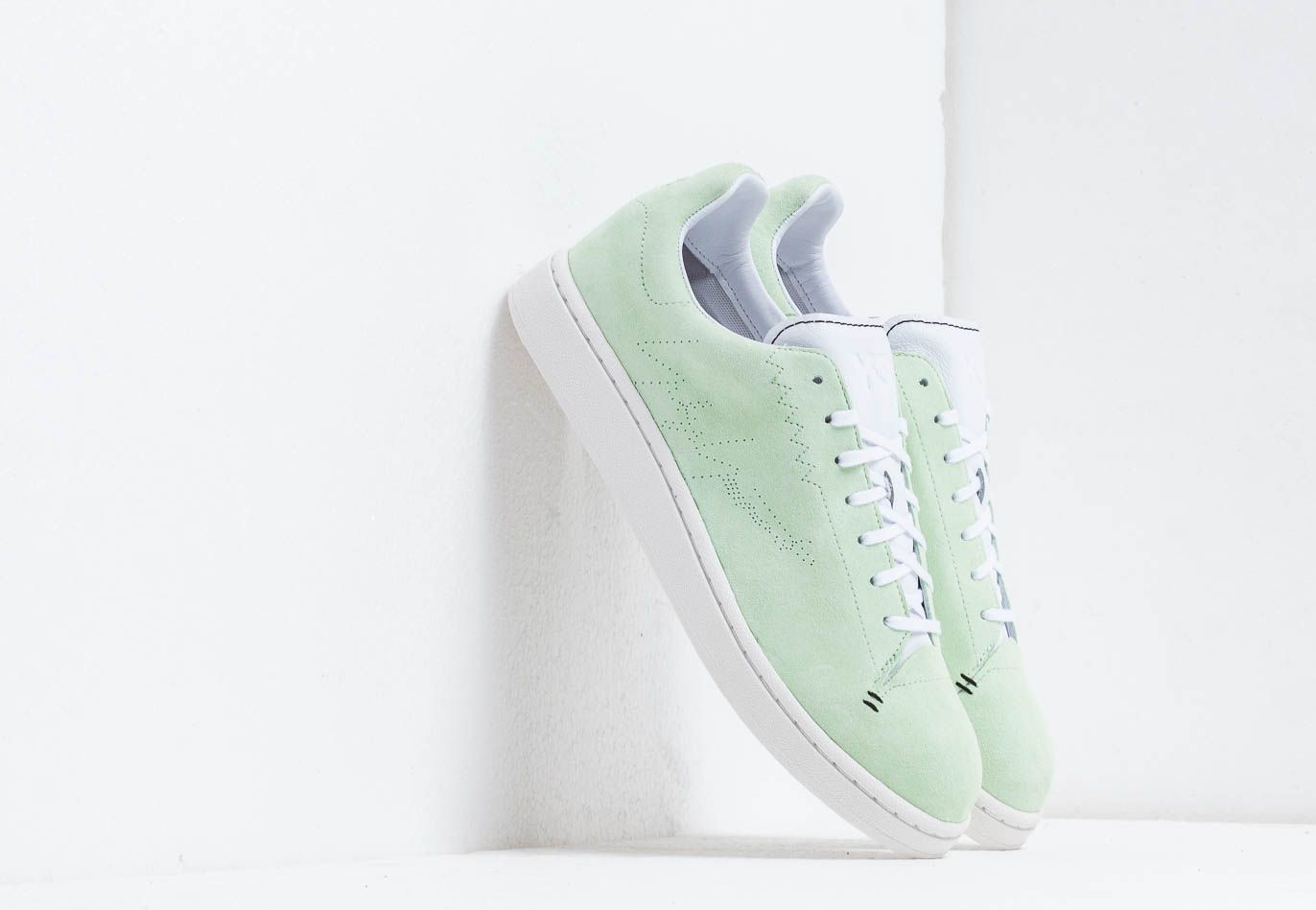 Y-3 Yohji Court Green/ Ftw White/ Core White