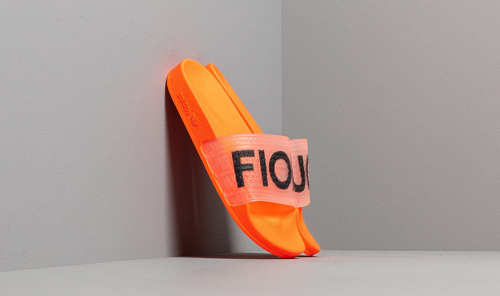 adidas x Fiorucci Adilette Solar Orange/ Solar Gold/ Black