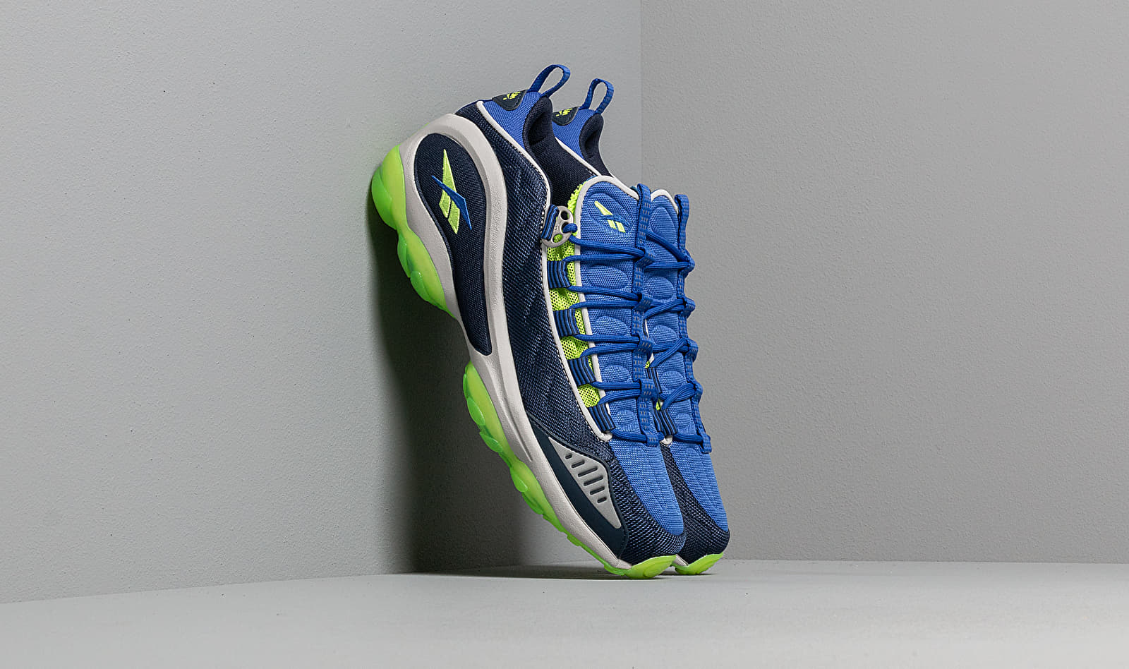 Reebok DMX RUN 10 MU Navy/ Cobalt/ Neon Lime