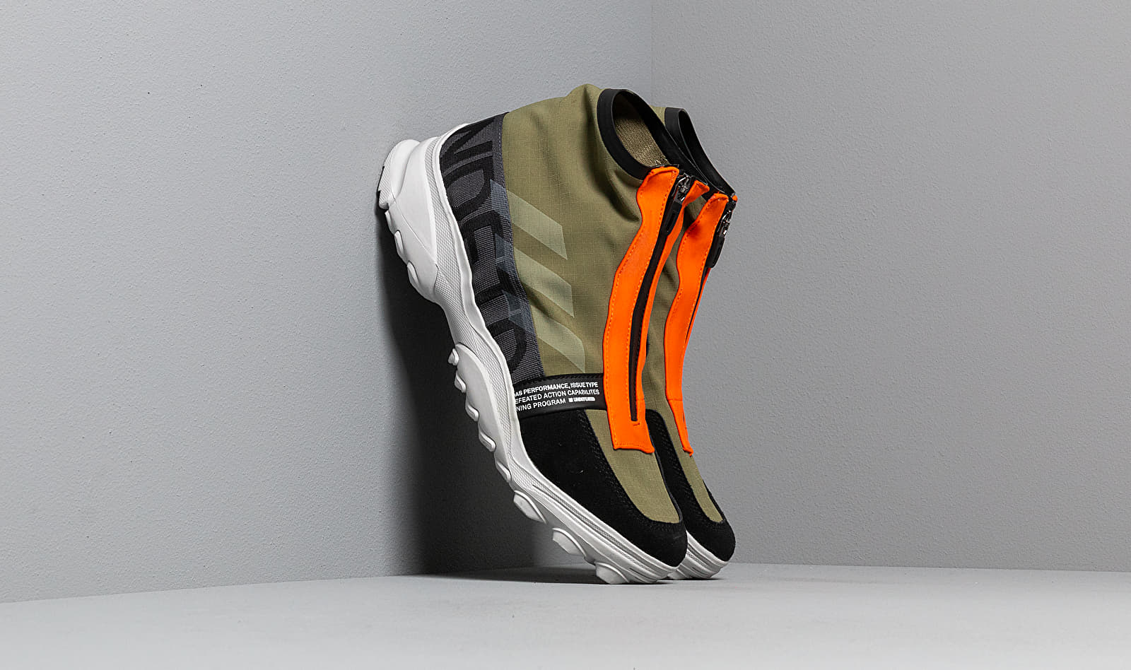 adidas x Undefeated GSG9 Olive Cargo/ Light Grey Heather/ Orange