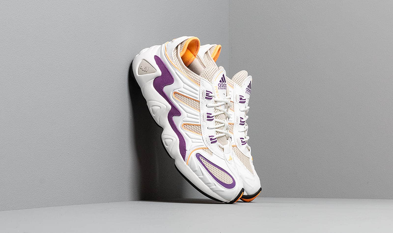adidas FYW S-97 Crystal White/ Crystal White/ Flace Orange