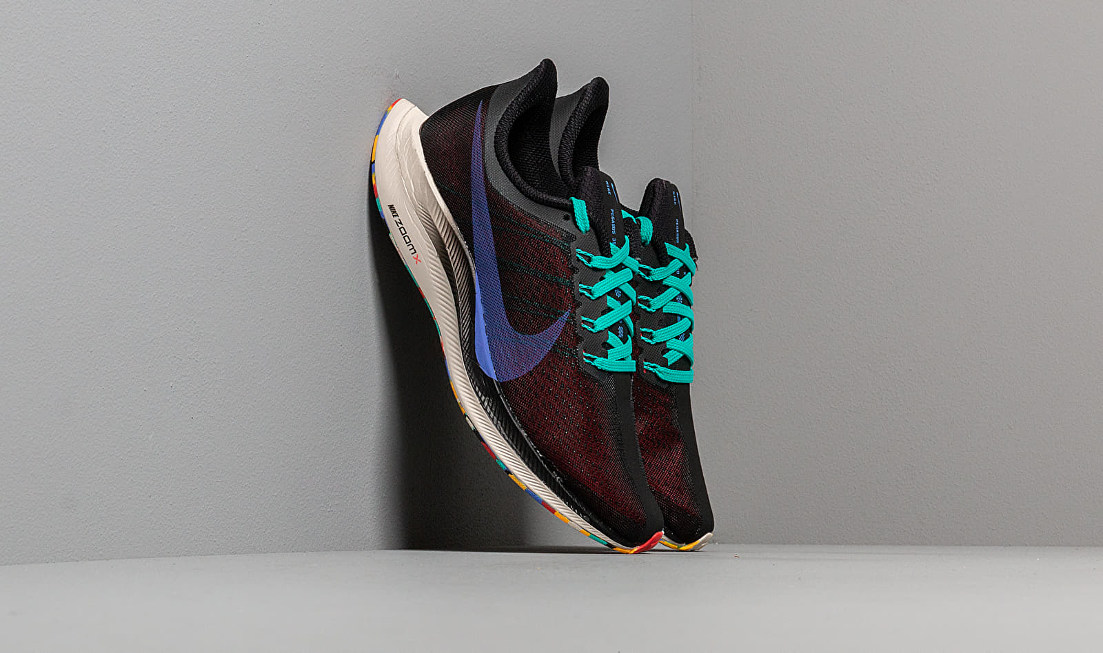 Nike W Zoom Pegasus 35 Turbo Black/ Sapphire-Hyper Jade-Ember Glow