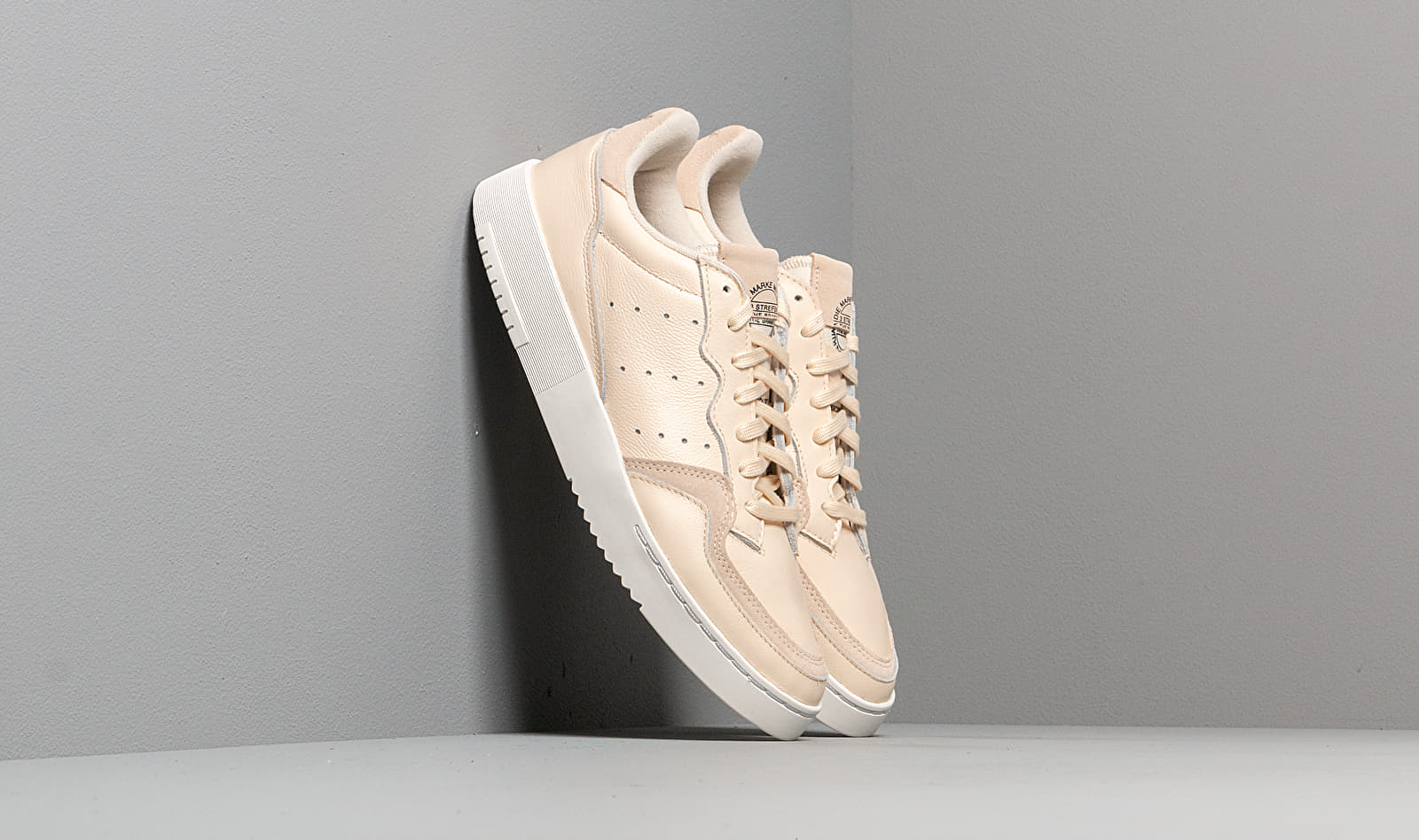 adidas Supercourt Ecru Tint/ Ecru Tint/ Crystal White