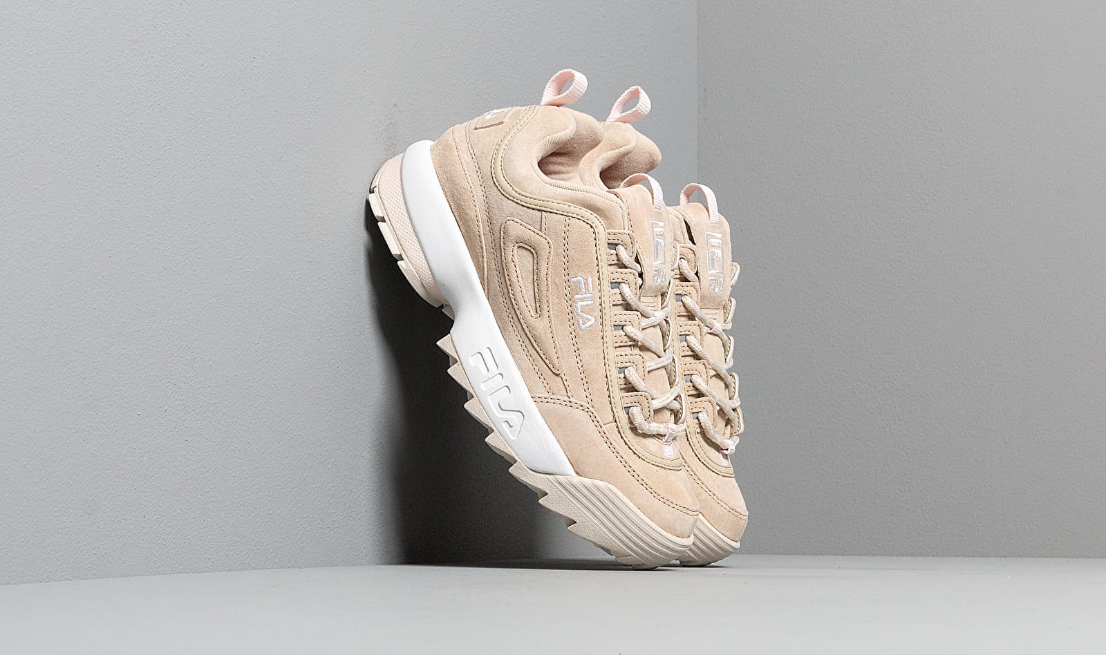 FILA Disruptor S Low Wmn Feather Gray