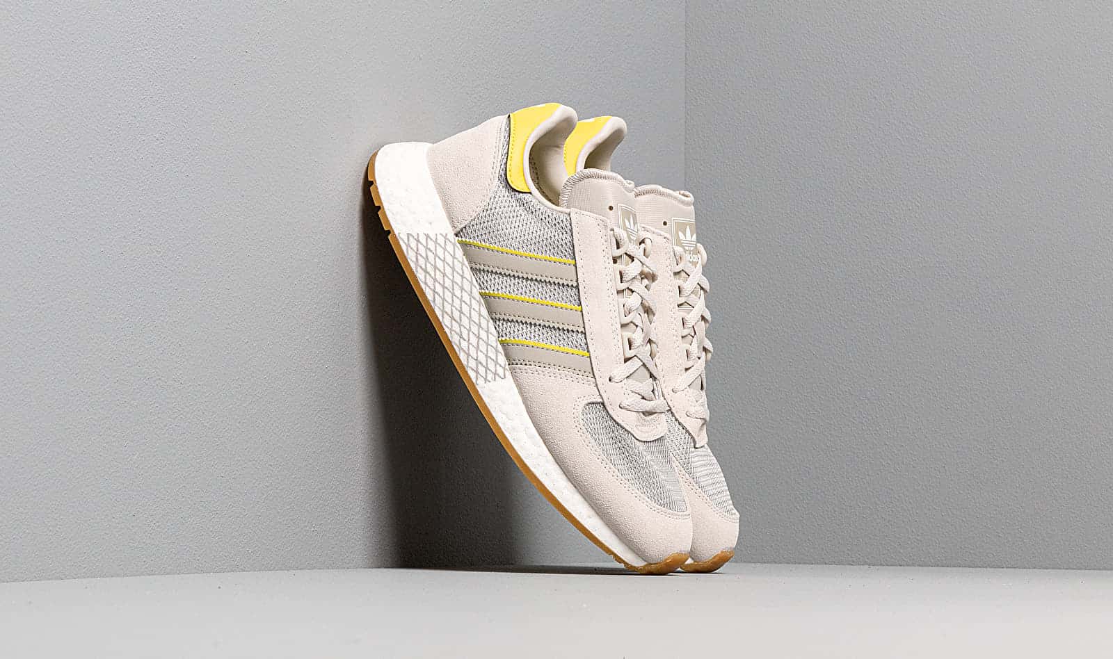 adidas Marathon Tech W Raw White/ Sesame/ Beta Yellow