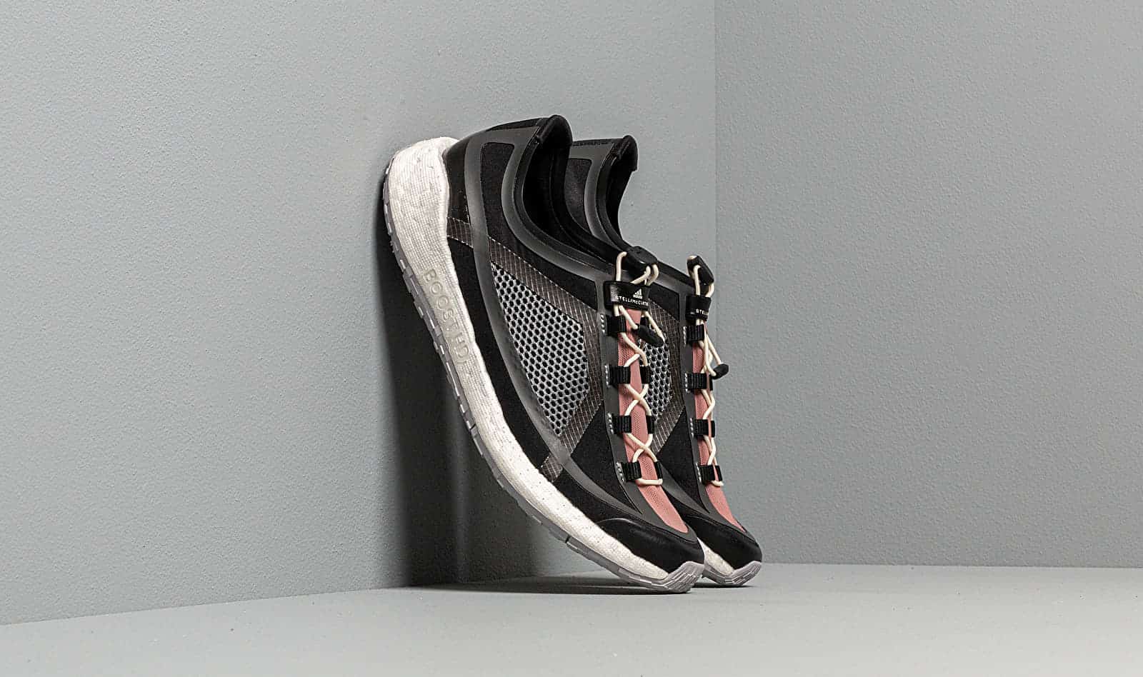 adidas x Stella McCartney PulseBOOST HD Iron Metalic/ Utility Black/ Smoked Pink