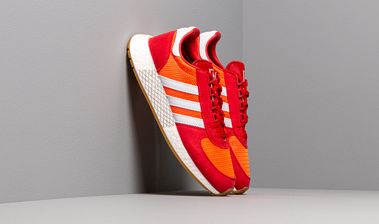 adidas Marathon Tech Solar Red/ Ftw White/ Scarlet