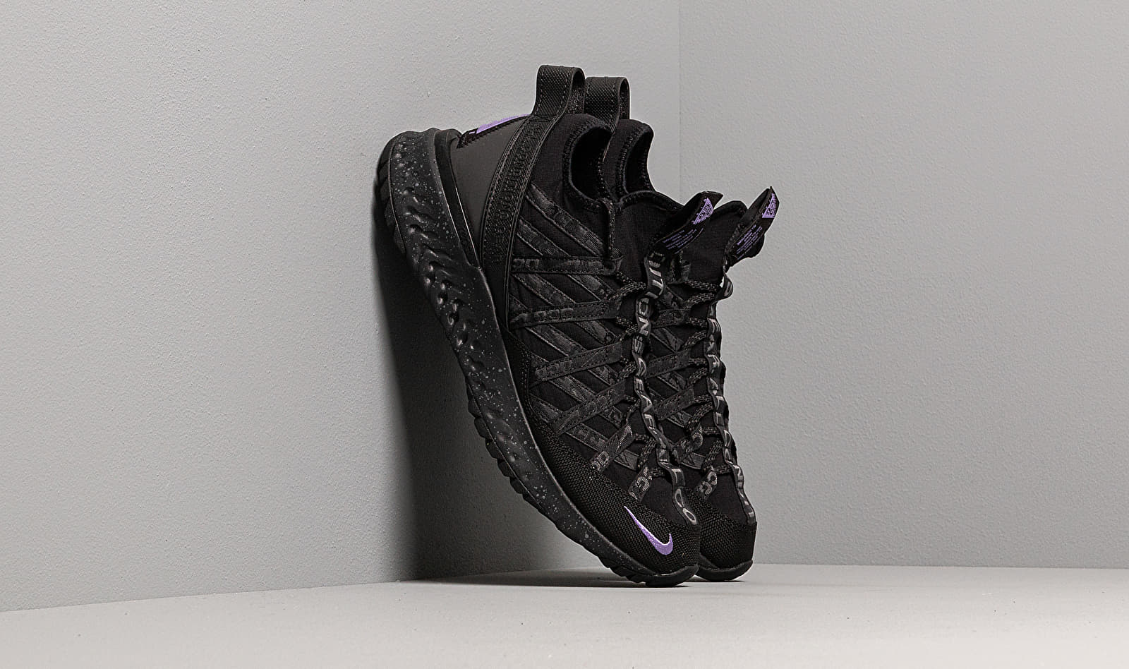 Nike Acg React Terra Gobe Black/ Space Purple-Anthracite