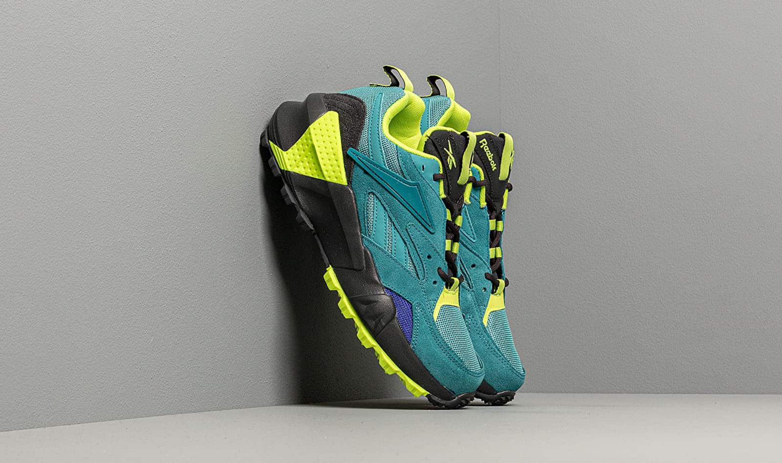 Reebok Aztrek Double Mix Trail Minmis/ Trace Grey 8/ Neo Lime