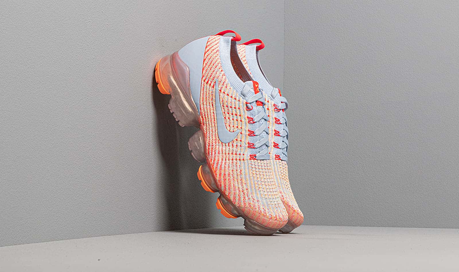 Nike W Air Vapormax Flyknit 3 Hydrogen Blue/ Hydrogen Blue-Orange Pulse