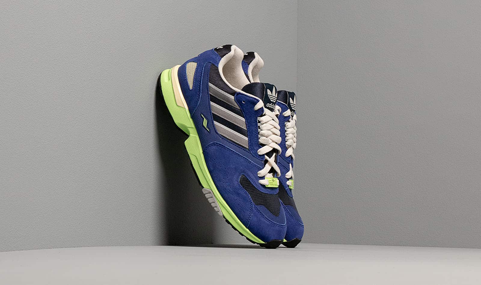 adidas ZX 4000 Active Blue/ Grey Three/ Real Purple