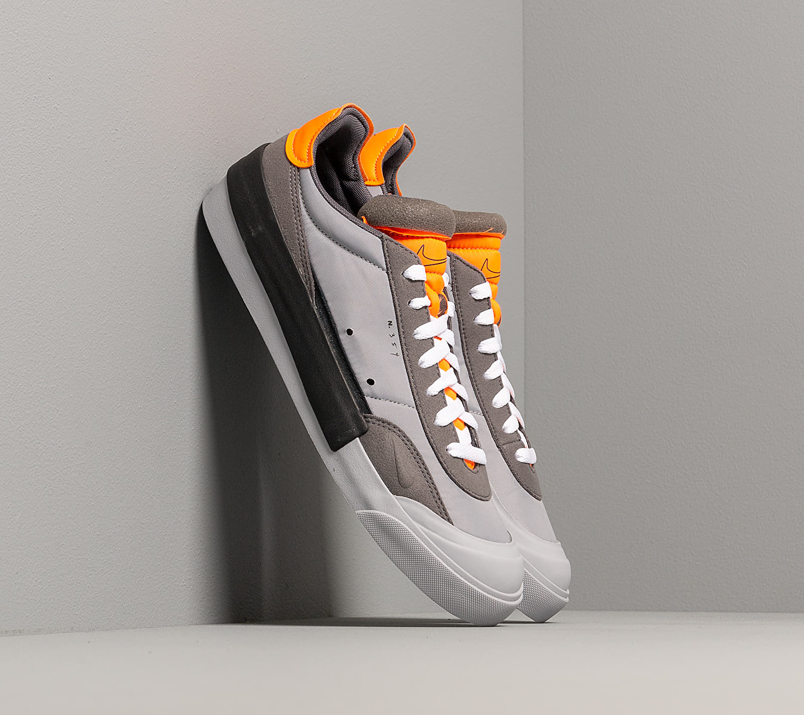 Nike Drop-Type Wolf Grey/ Black-Total Orange-Dark Grey