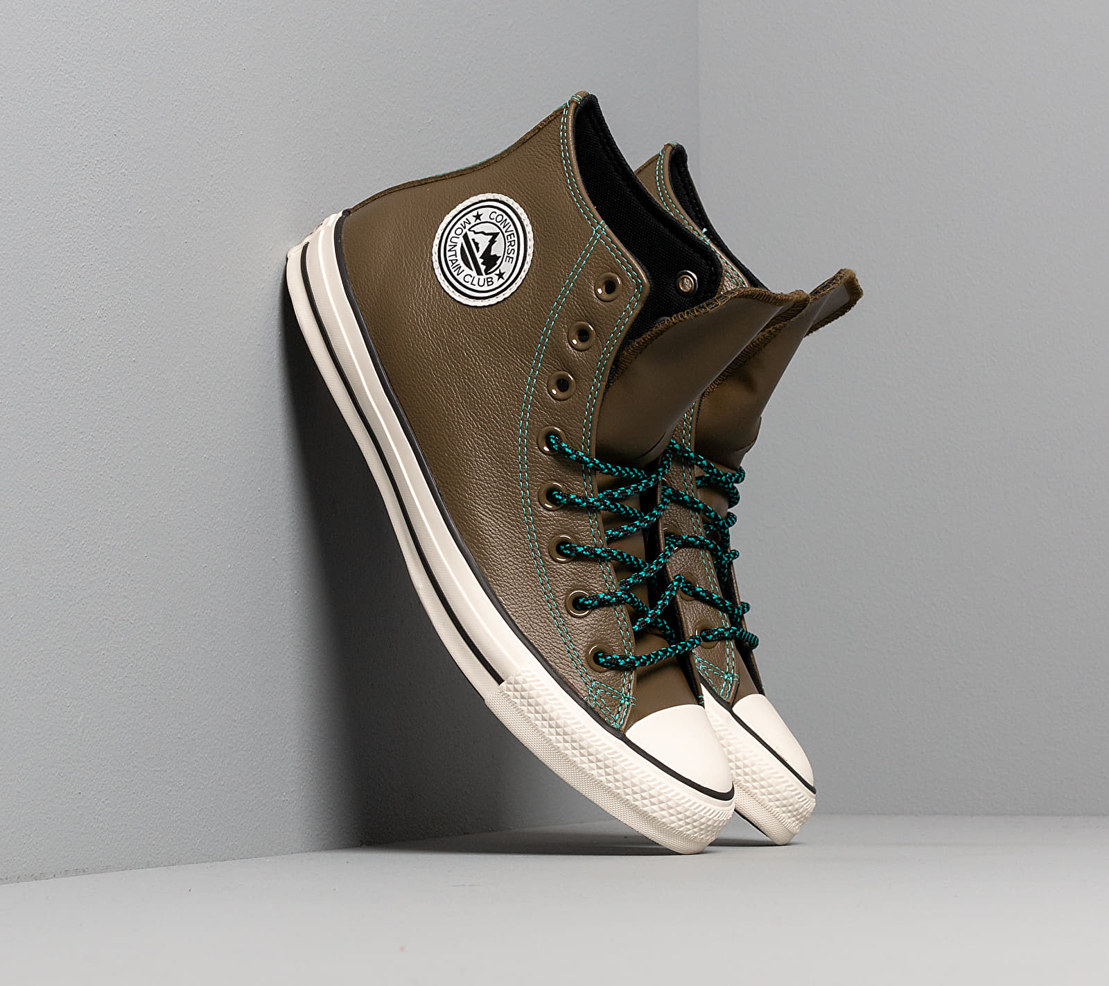 Converse Chuck Taylor All Star Archival Leather Surplus Olive/ Turbo Green/ Egre