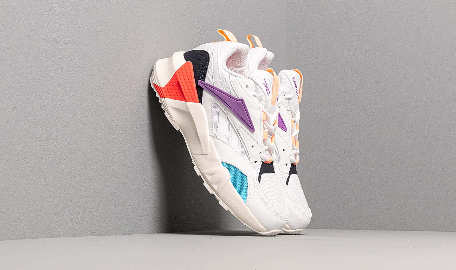 Reebok Aztrek Double Mix Pops White/ Grape Punch/ Bri