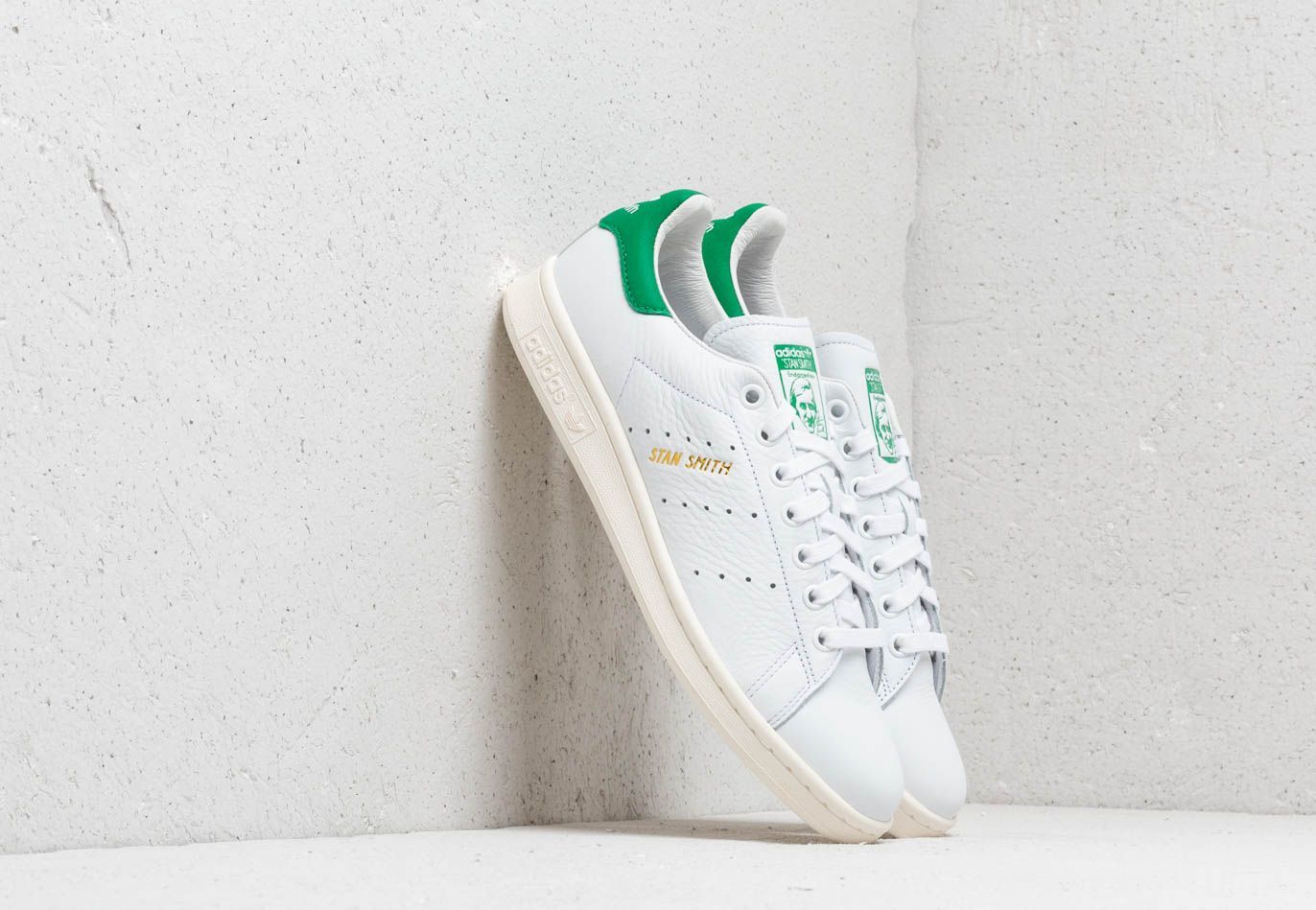 Adidas Stan Smith Footwear White/ Footwear White/ Green EF7508
