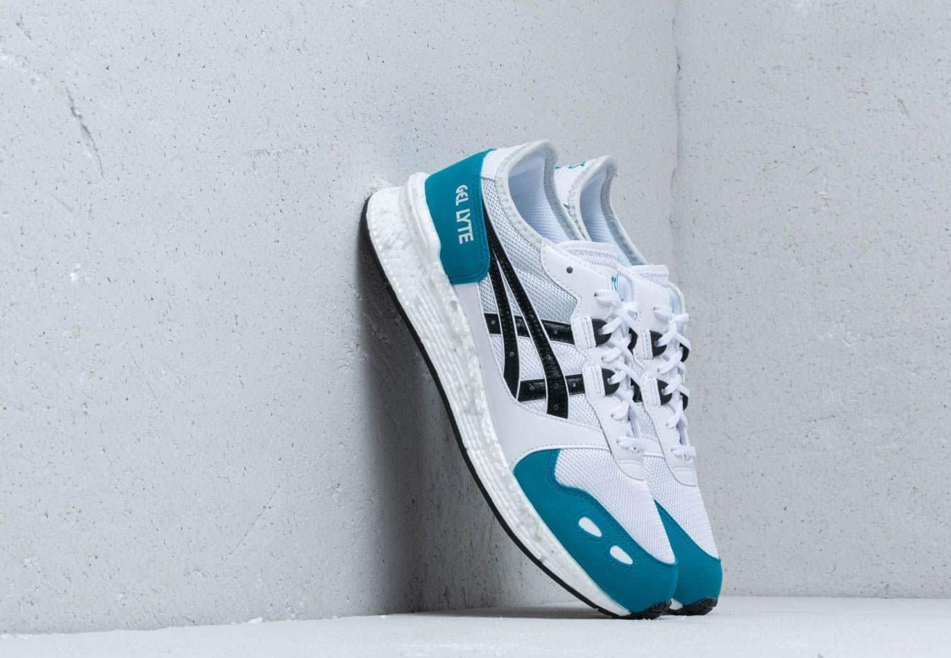 Asics HyperGel-Lyte White/ Teal Blue 1191A017-101