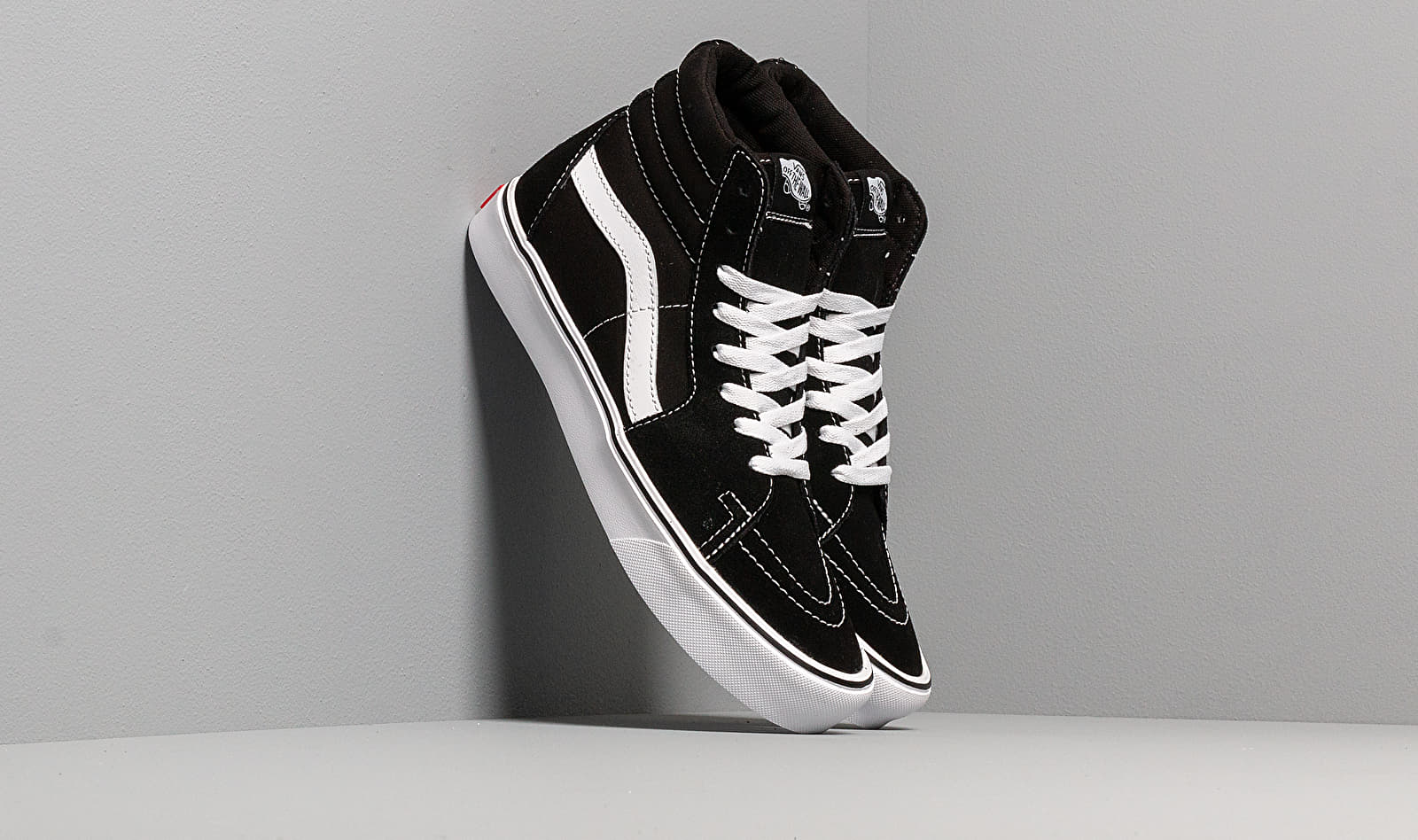 Vans Sk8-Hi Lite (Suede/ Canvas) Black/White VN0A2Z5YIJU