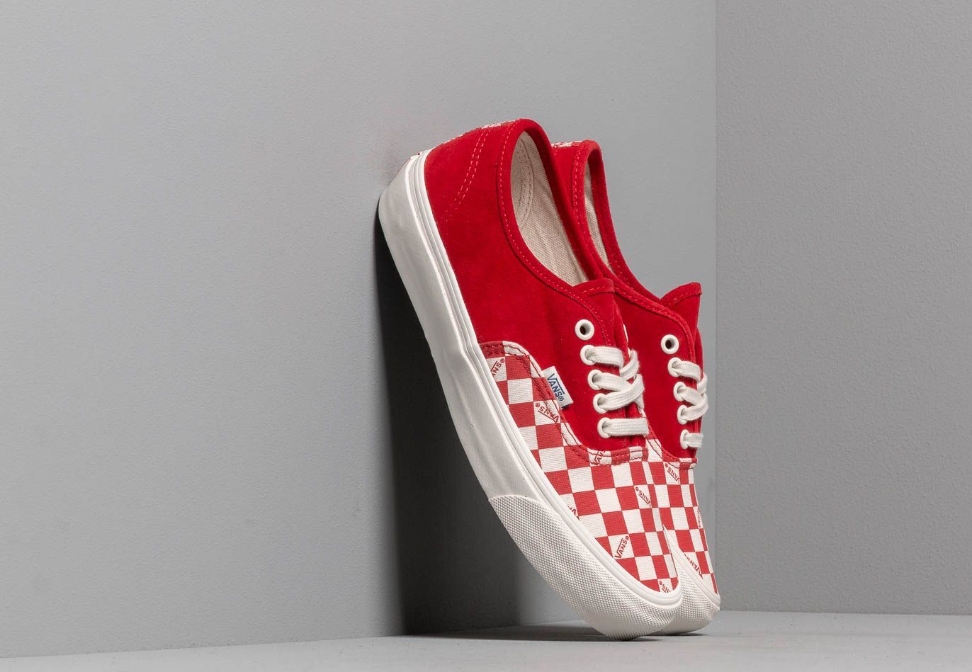 Vans OG Authentic LX (Suede/ Canvas) Racing Red VN0A45JJVQC1