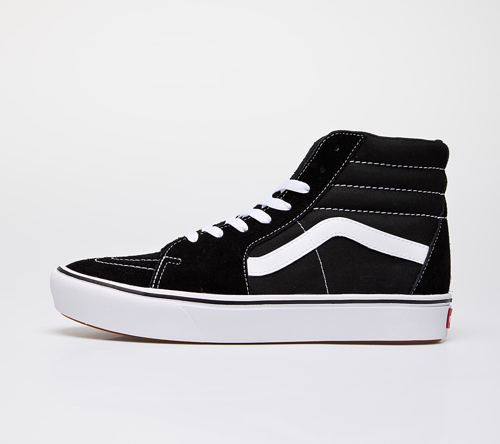 Vans ComfyCush SK8-Hi (Classic) Black/ True White VN0A3WMBVNE1