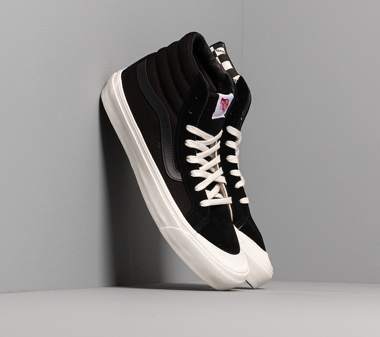 Vans OG Style 138 LX (Suede/ Canvas) Black/ Checkerboard VN0A3DP9VQA1
