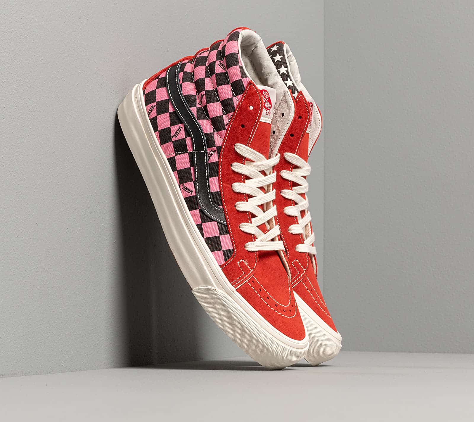 Vans OG Sk8-Hi Lx (Suede/ Canvas) Bossa Nova/ Marshmallow VN0A4BVBTJ21