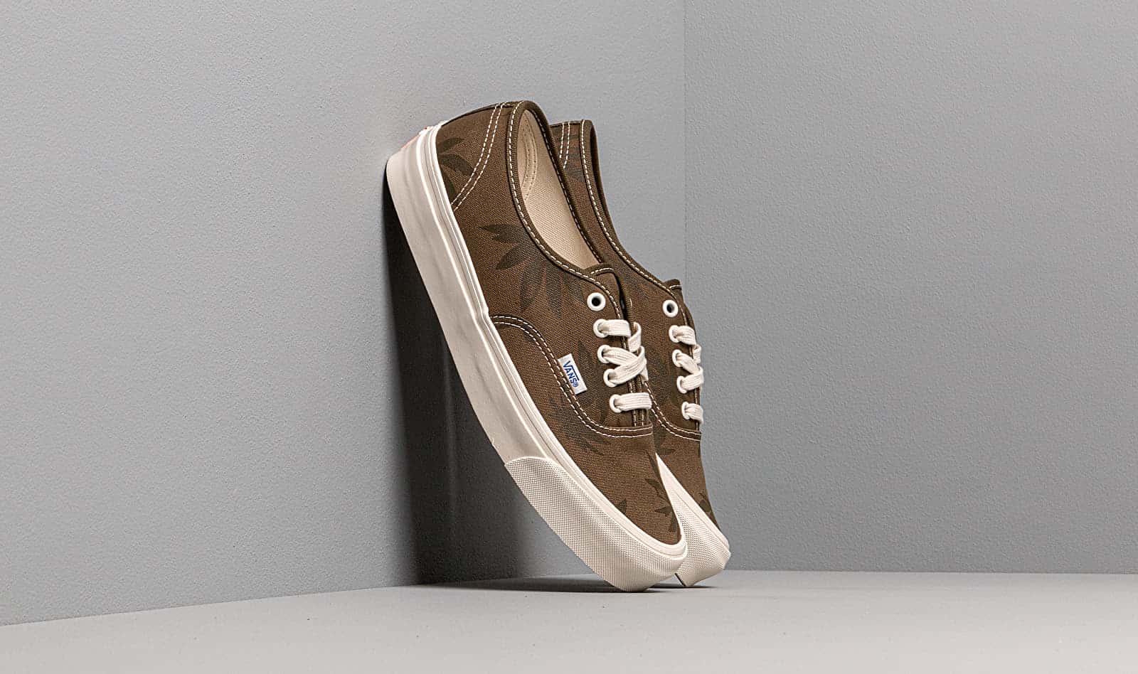 Vans OG Authentic LX (Canvas/ Island Leaf) Brown VN0A4BV9VYP1