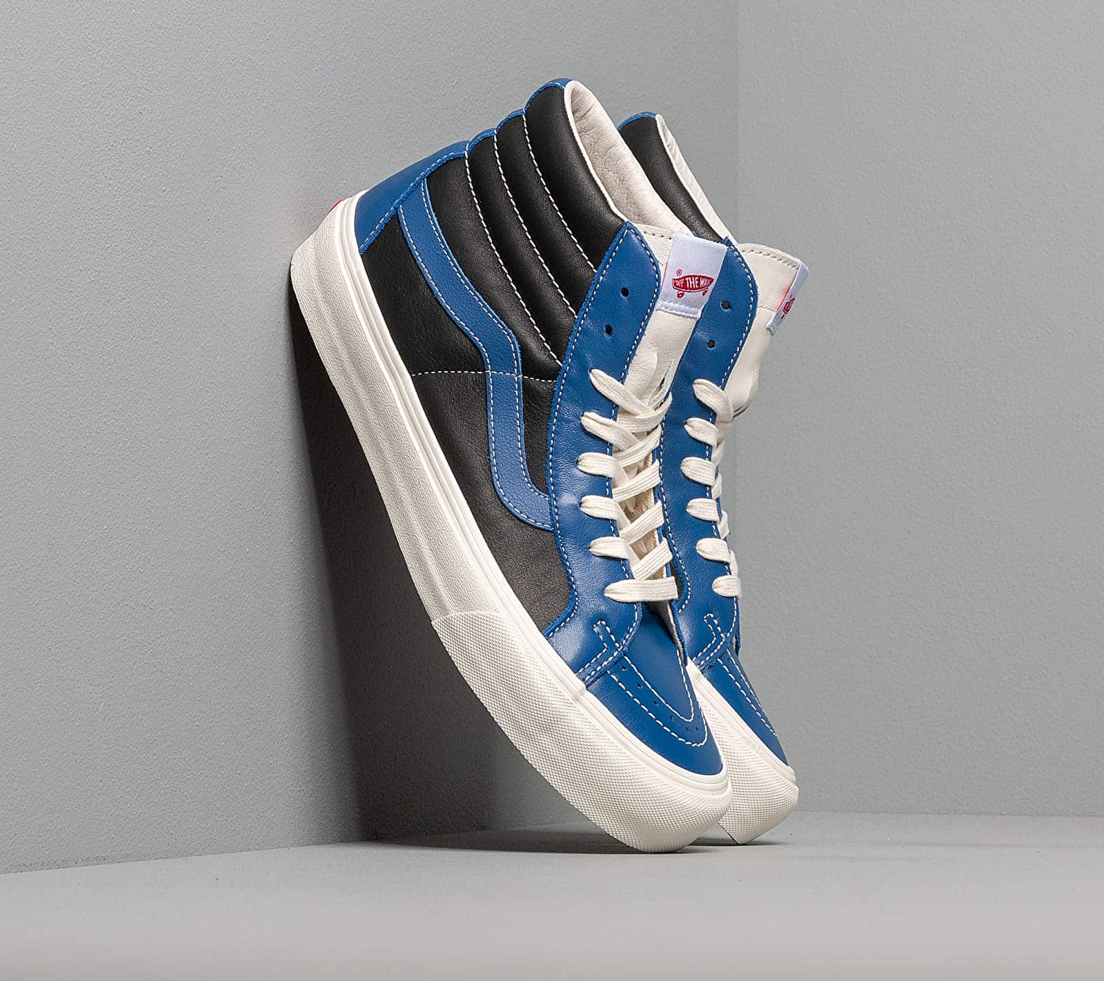 Vans Sk8-Hi Reissue Vl (Leather) True Blue/ Black VN0A4BVHXHU1