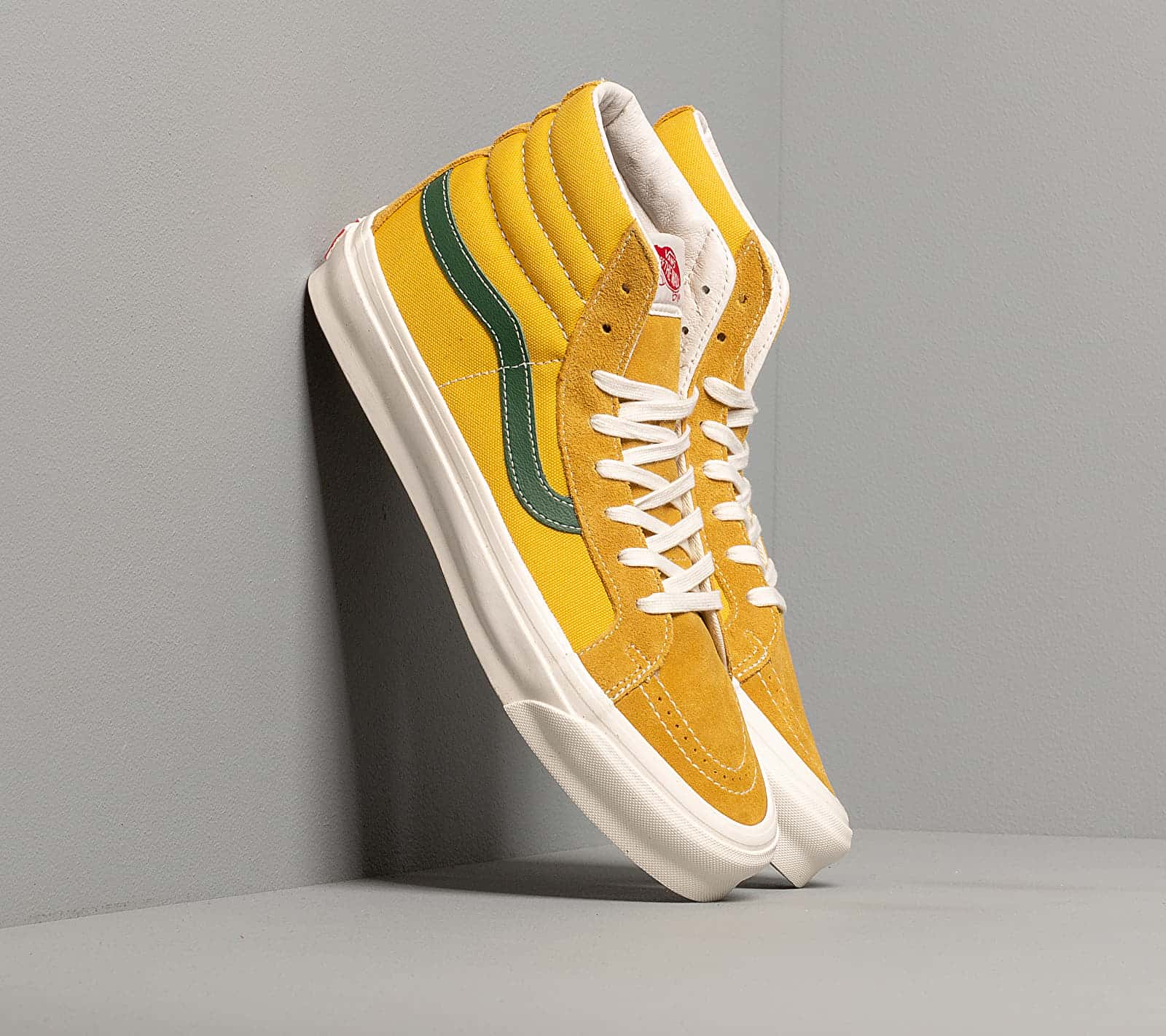 Vans OG Sk8-Hi LX (Suede/ Canvs) Yellow VN0A4BVBXEM1