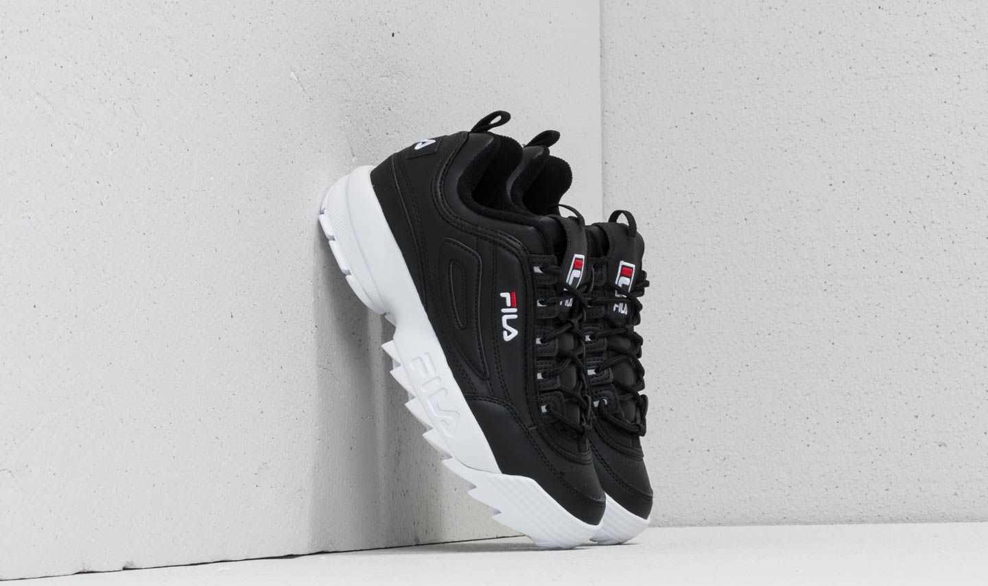 FILA Disruptor Low Wmn Black 1010302.25Y