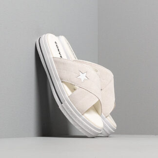 Converse One Star Sandal Egret/ Egret/ White 564144C