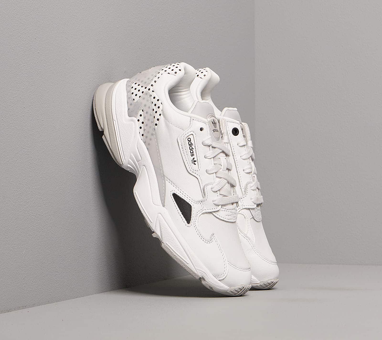 adidas Falcon W Crystal White/ Core Black/ Grey Two EF4983