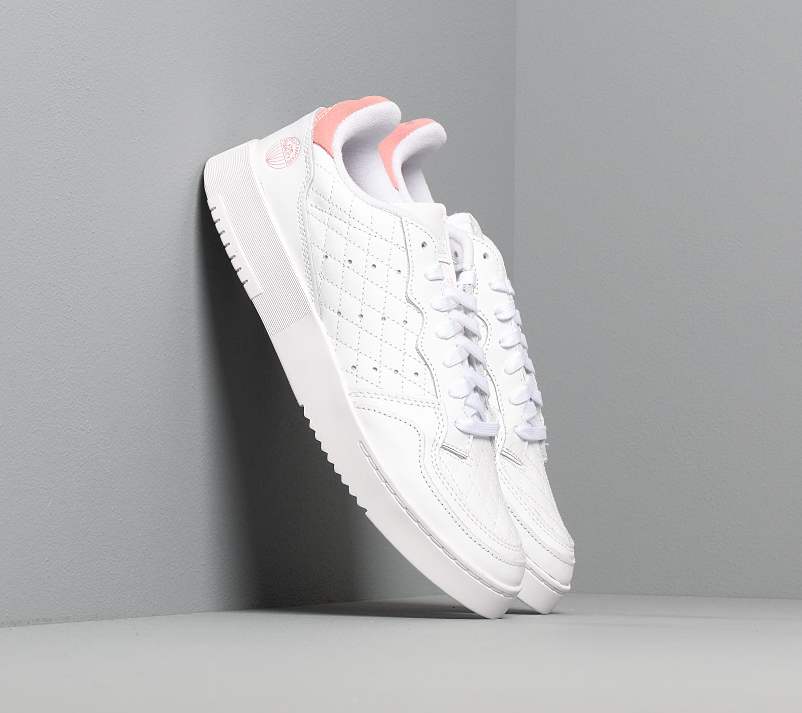 adidas Supercourt W Ftw White/ Ftw White/ Glow Pink EF5925