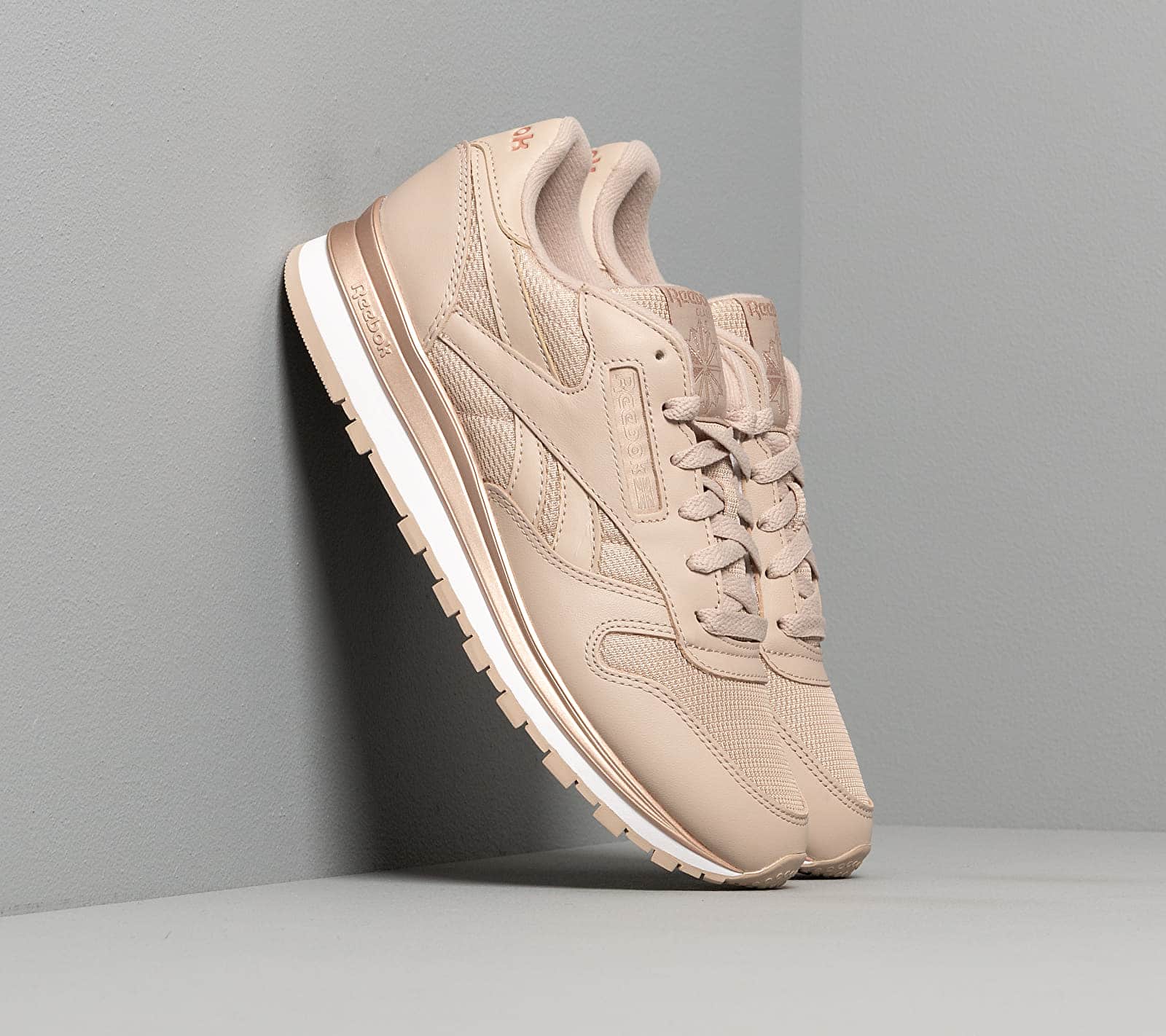 Reebok Classic Leather Modern Beige/ Rose Gold/ White EG6324
