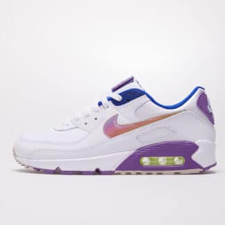 Nike W Air Max 90 SE White/ Multi-Color-Purple Nebula CJ0623-100